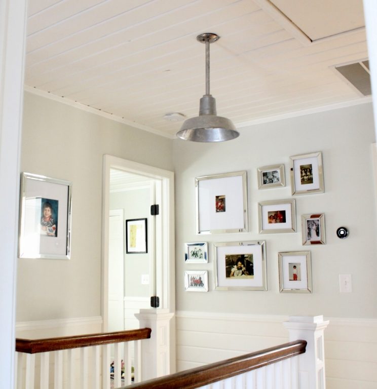 galvanized ceiling pendant