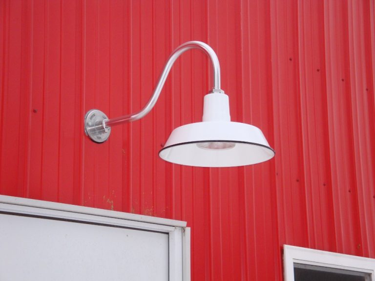 porcelain gooseneck light