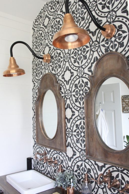 copper gooseneck lighting