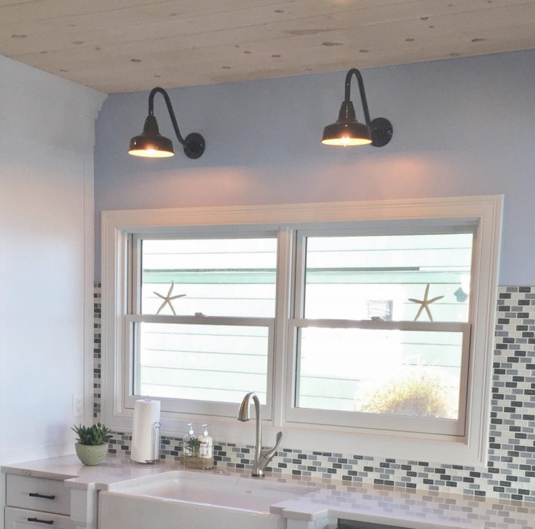 porcelain gooseneck lights