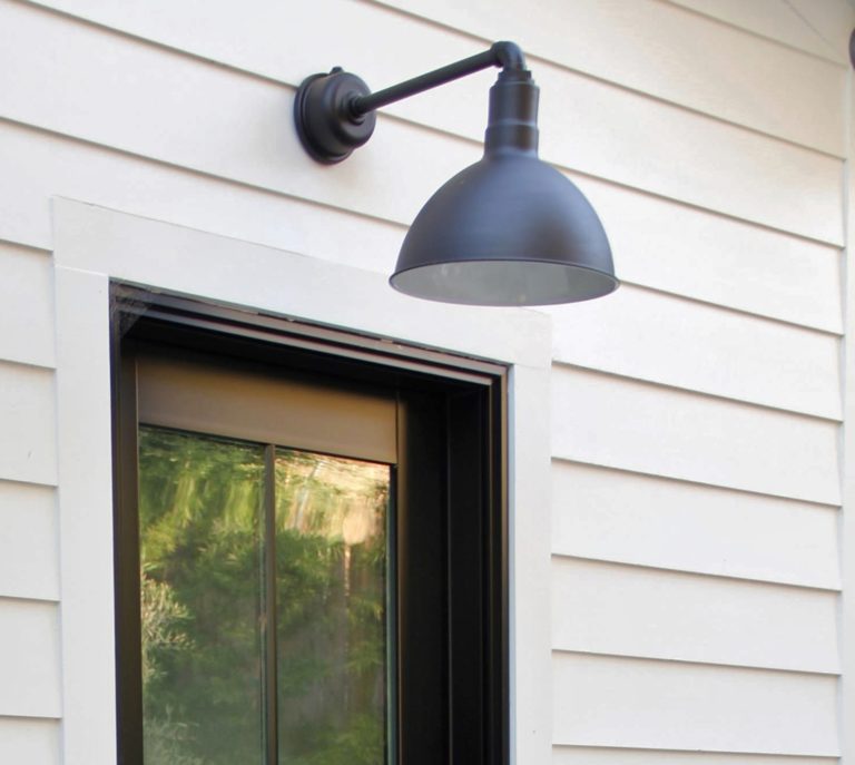 exterior gooseneck lights
