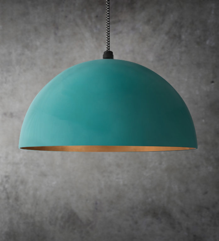deep bowl pendant