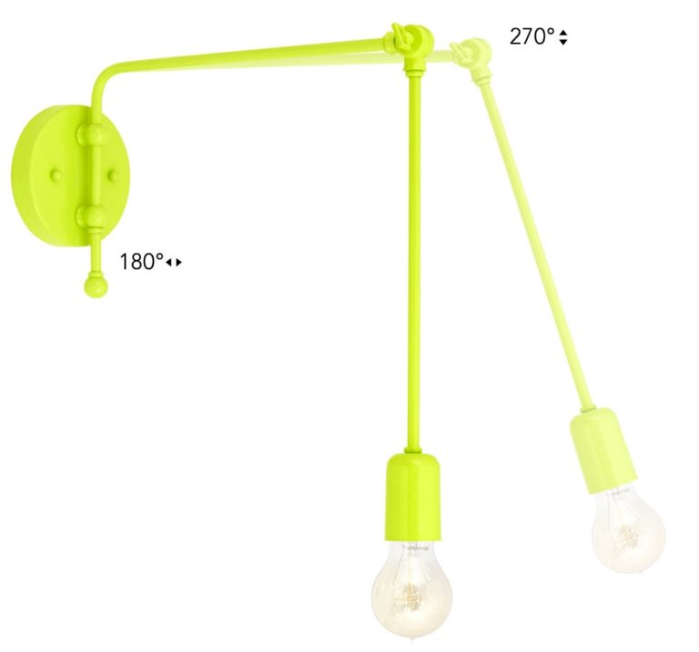 swing arm wall sconce