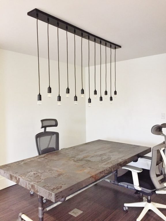 multi-light chandelier