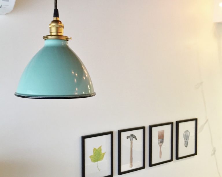 porcelain barn lights