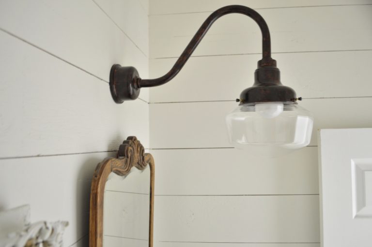 schoolhouse lighting copper