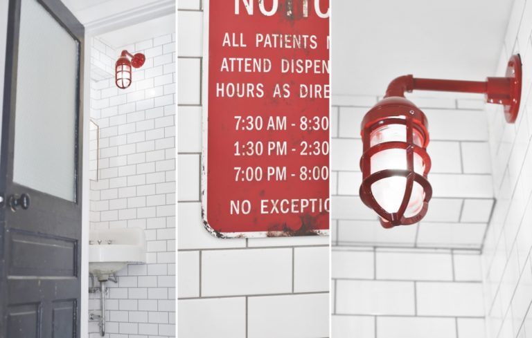 industrial wall sconce