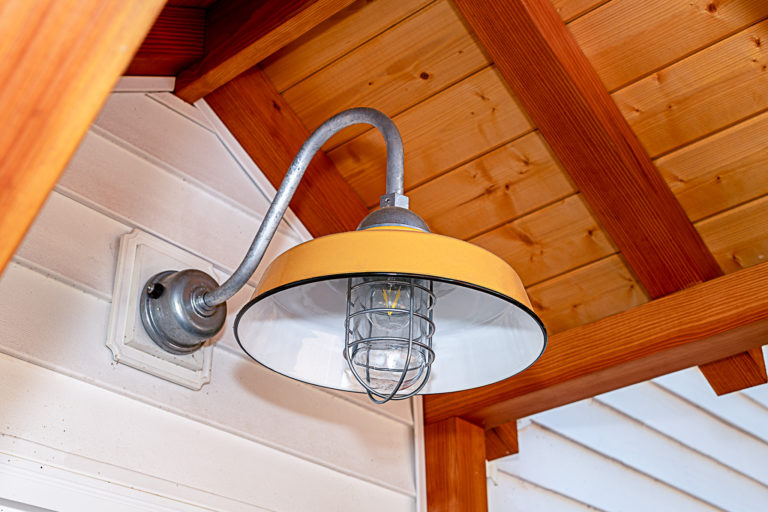 vintage industrial gooseneck light