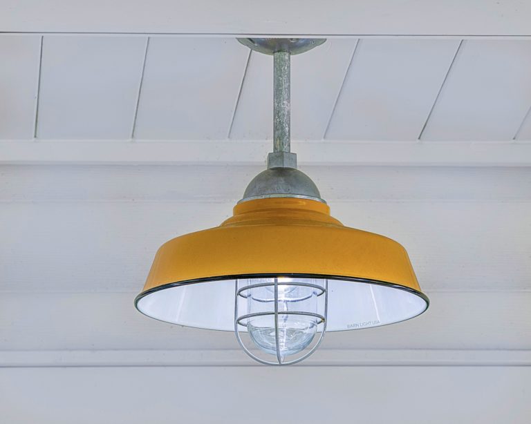 vintage industrial pendant