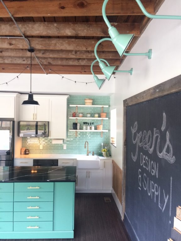 porcelain barn lights