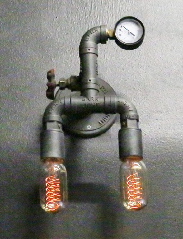 industrial wall sconce
