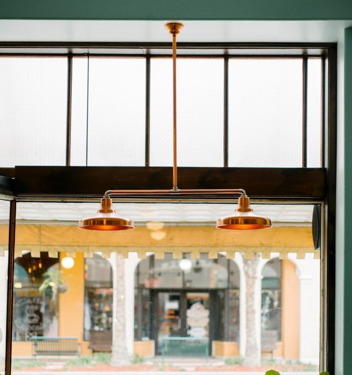 copper lighting