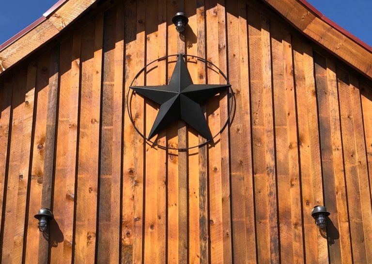 Exterior barn lighting