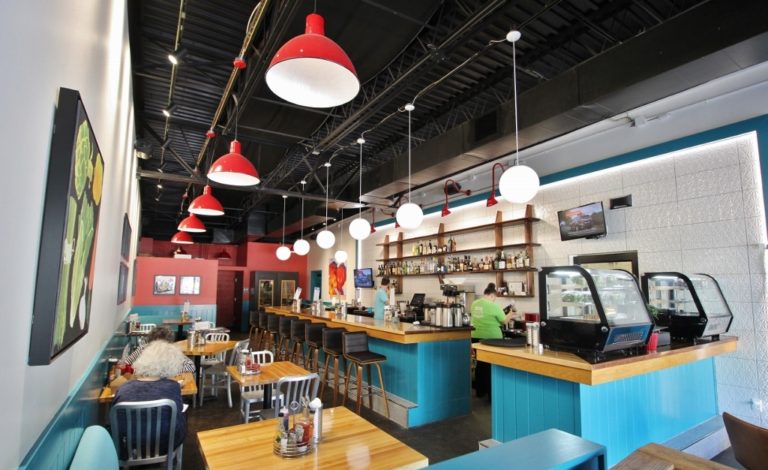 pendant lighting restaurant