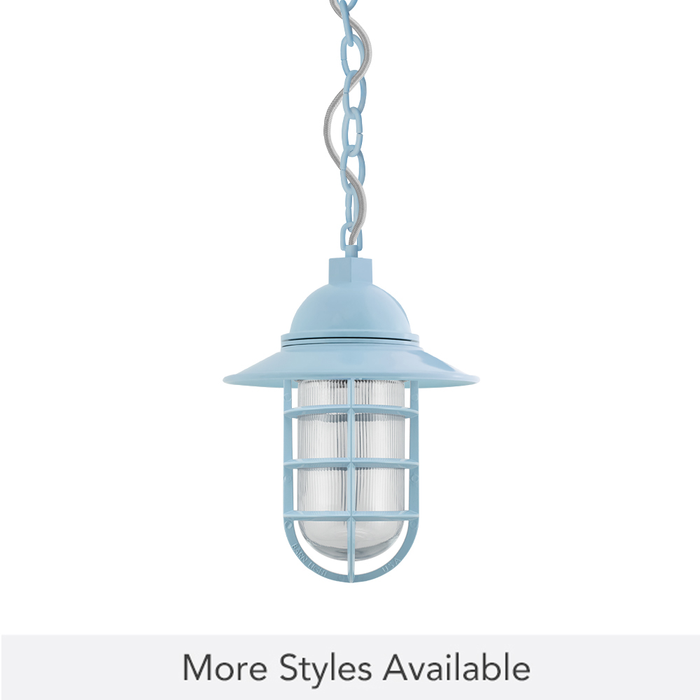 Bomber Chain Hung Pendant Light