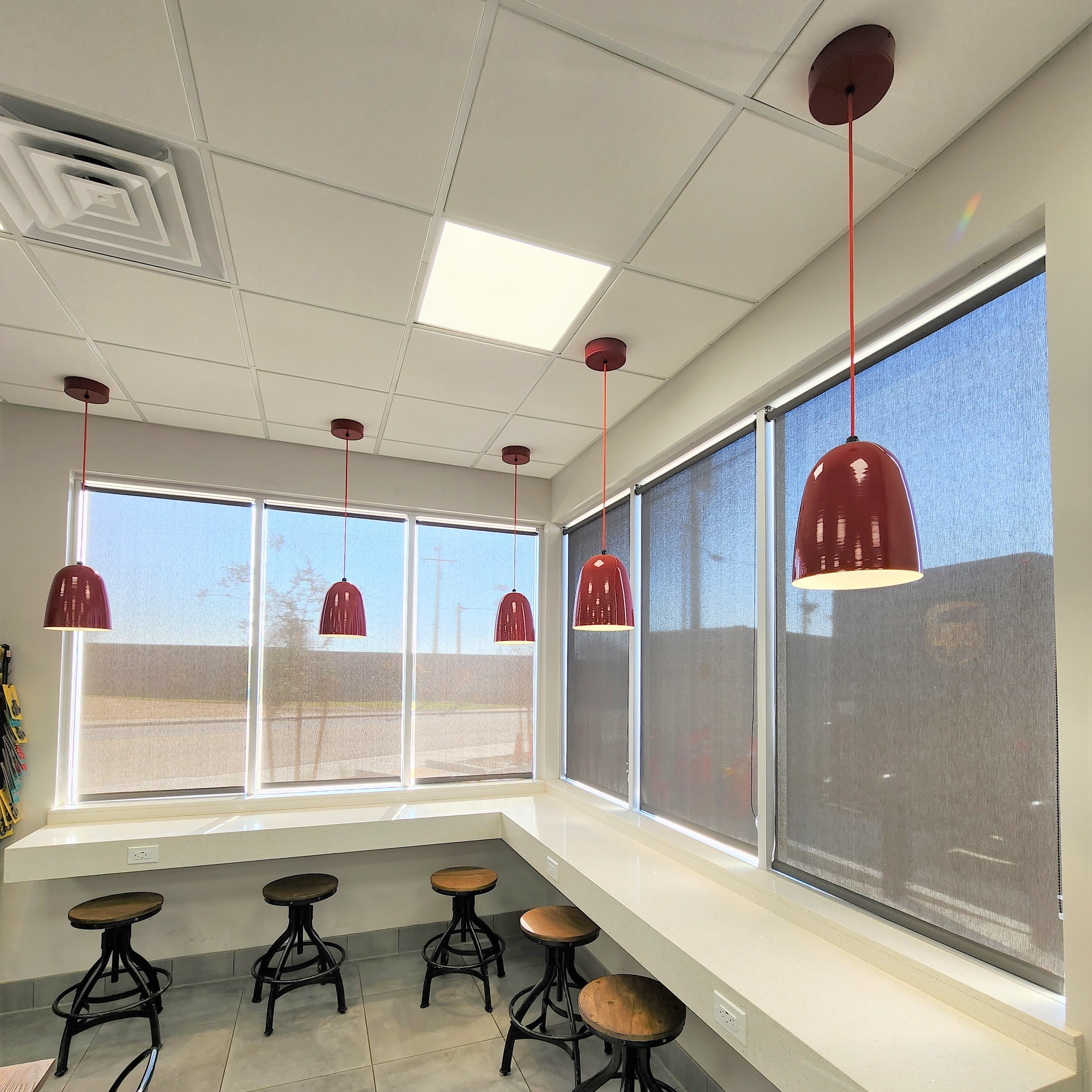Egg LED Cord Hung Pendant