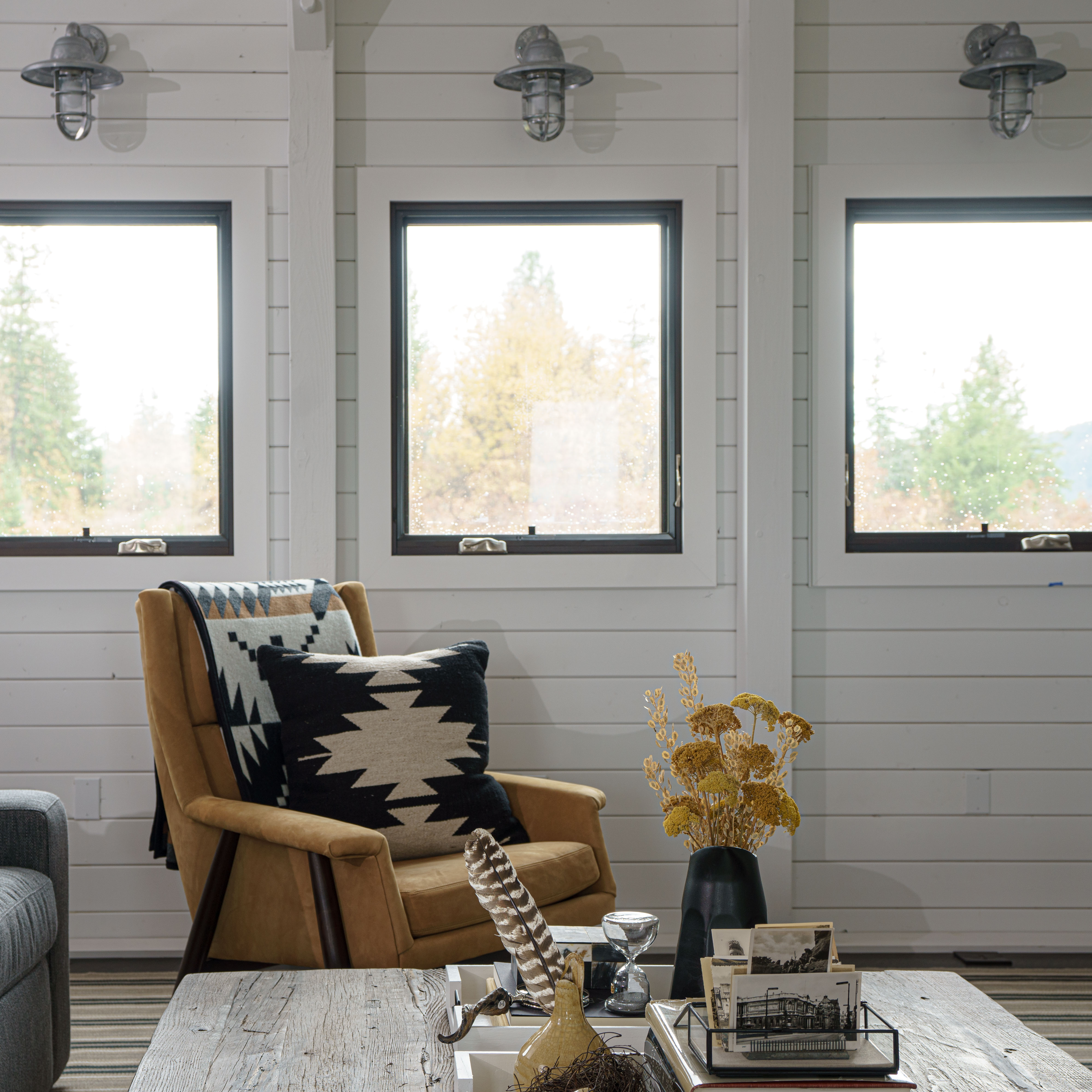 Industrial Guard Sconce | Photo Courtesy of Dion Williams Design