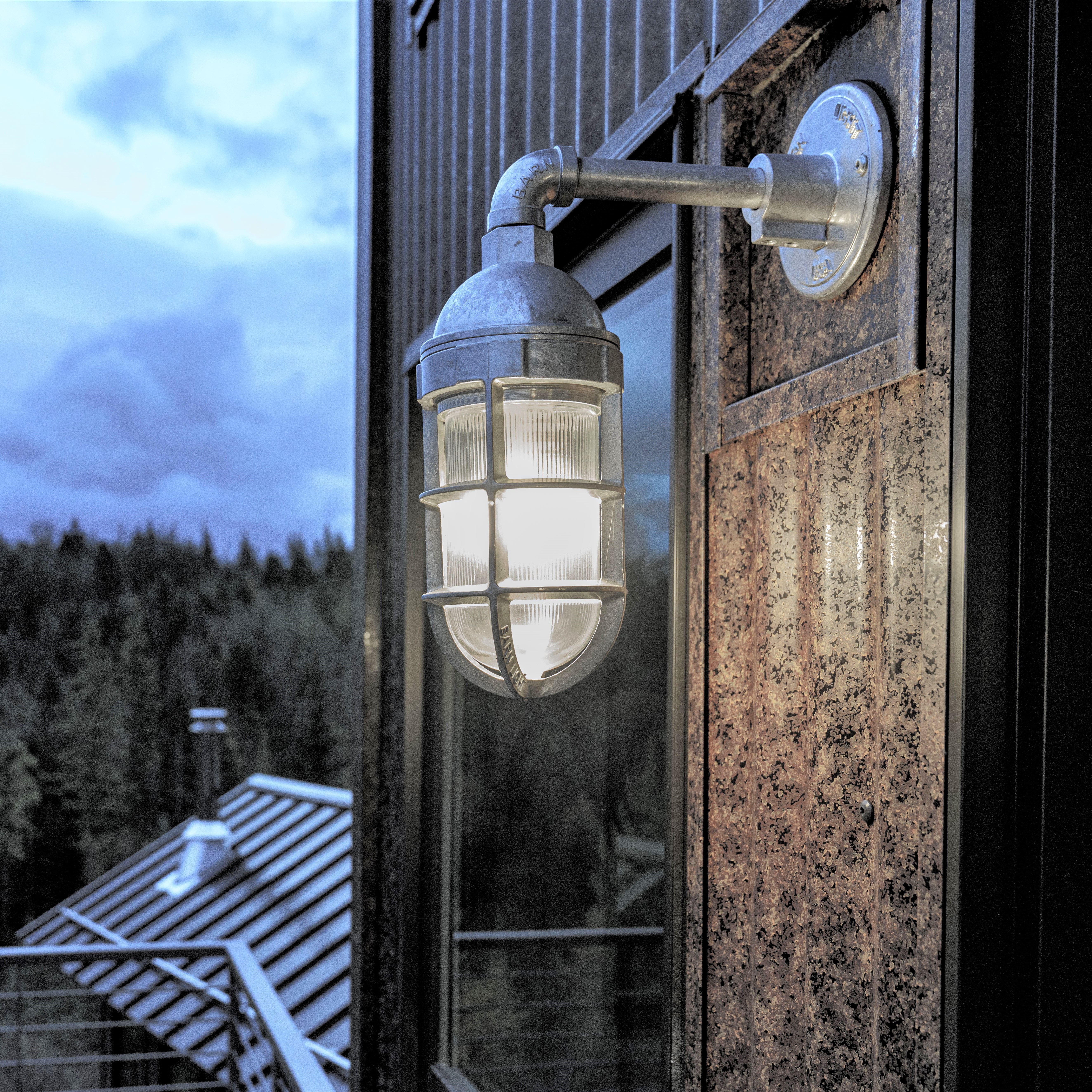 Industrial Guard Sconce | Photo Courtesy of Nico Nolan