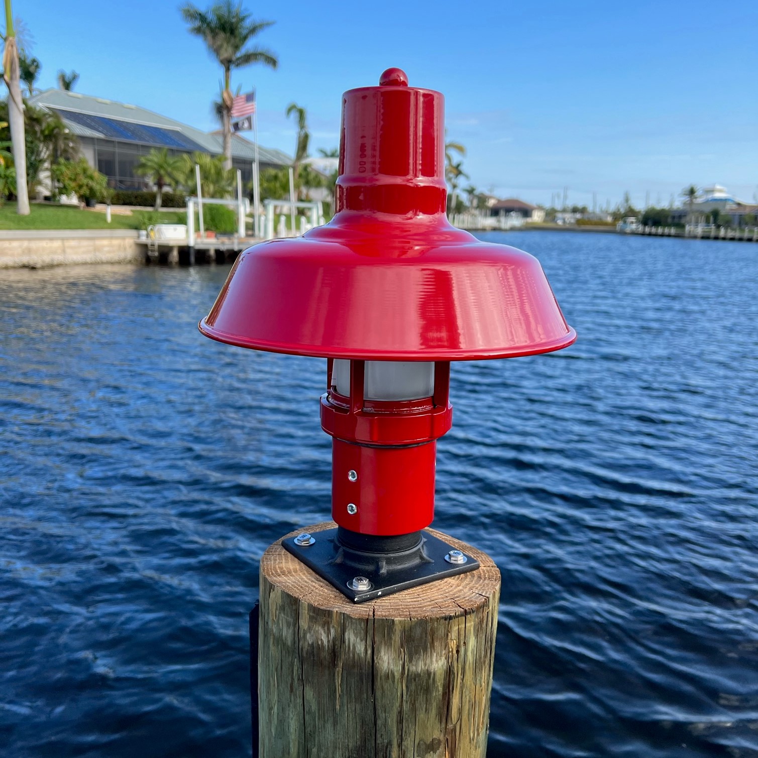 The Original™ LED Industrial Guard Post Mount Light