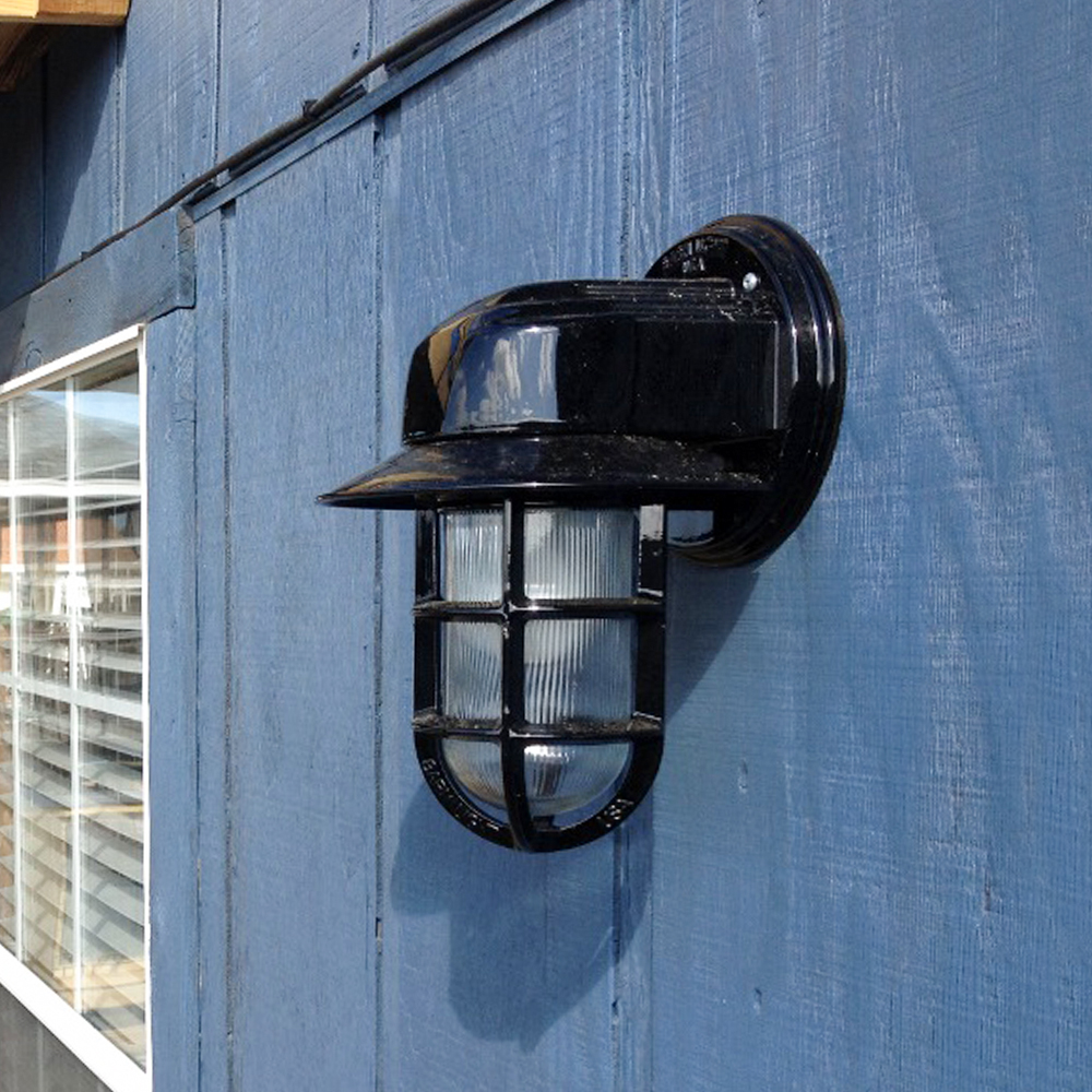 Streamline Industrial Guard Wall Sconce