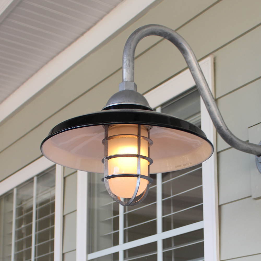 Bridgeport Vintage Industrial Gooseneck Light