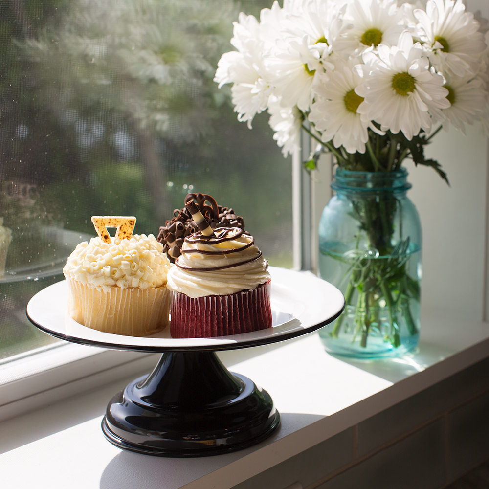 Enamelware Cake Stand