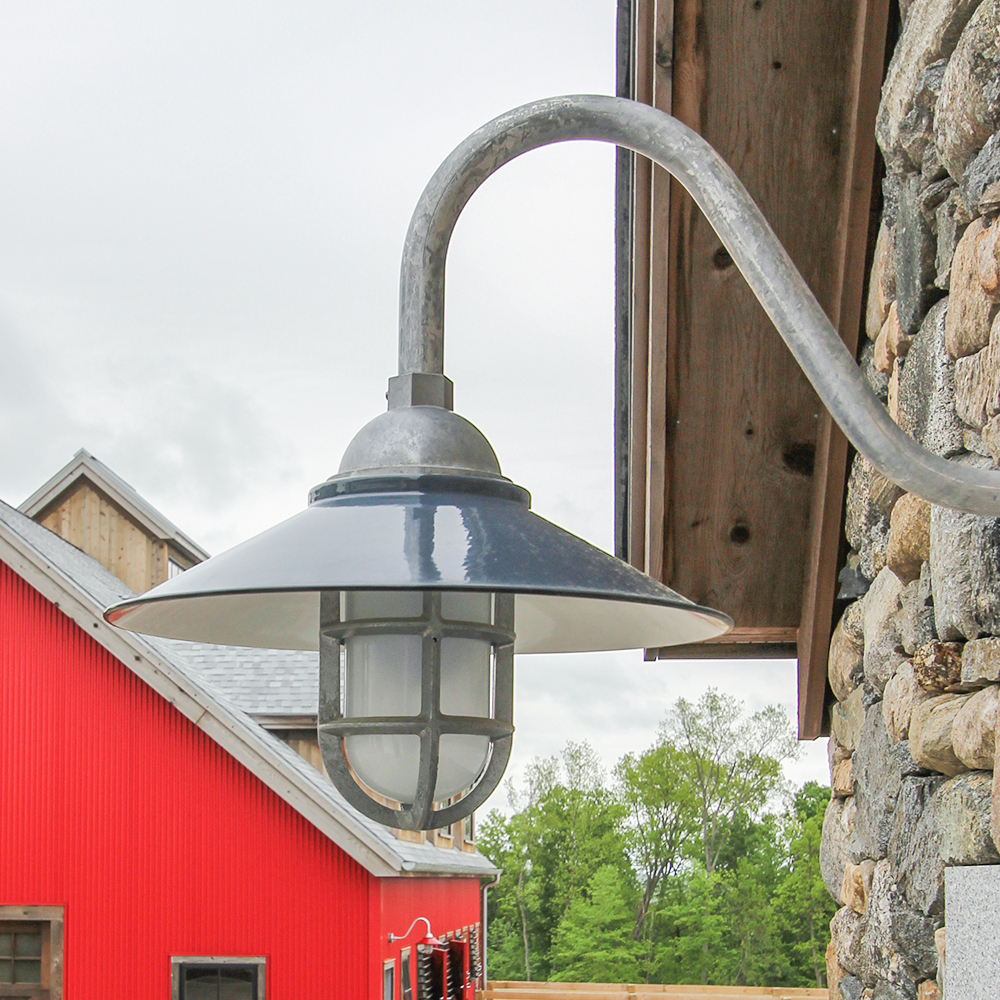 Syracuse Vintage Industrial Gooseneck Light