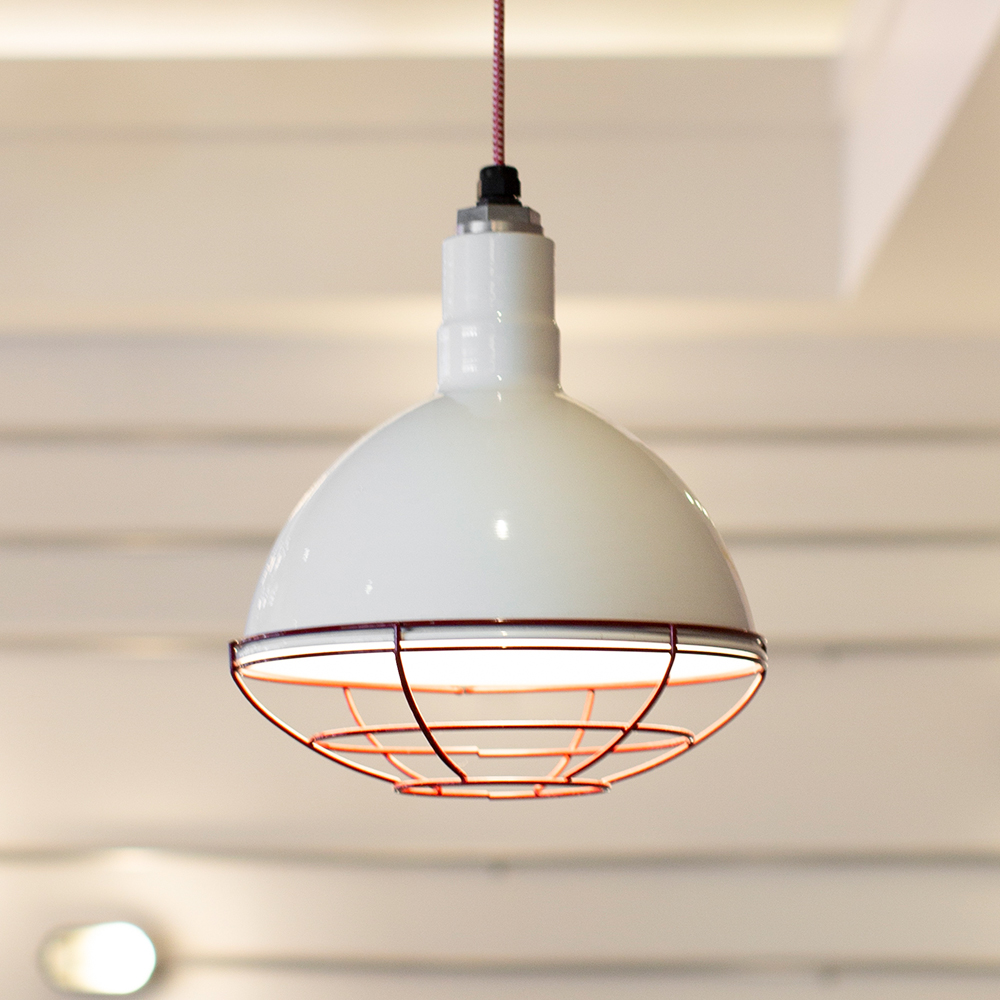 Wilcox Deep Bowl Cord Pendant Light 