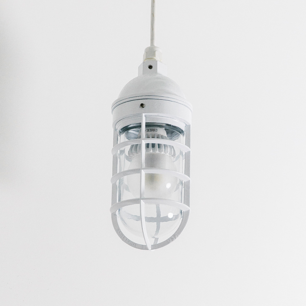 Industrial Guard Cord Pendant Light