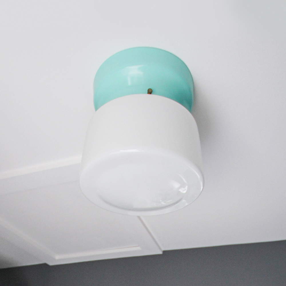 Kao Drum Schoolhouse Flush Mount Light