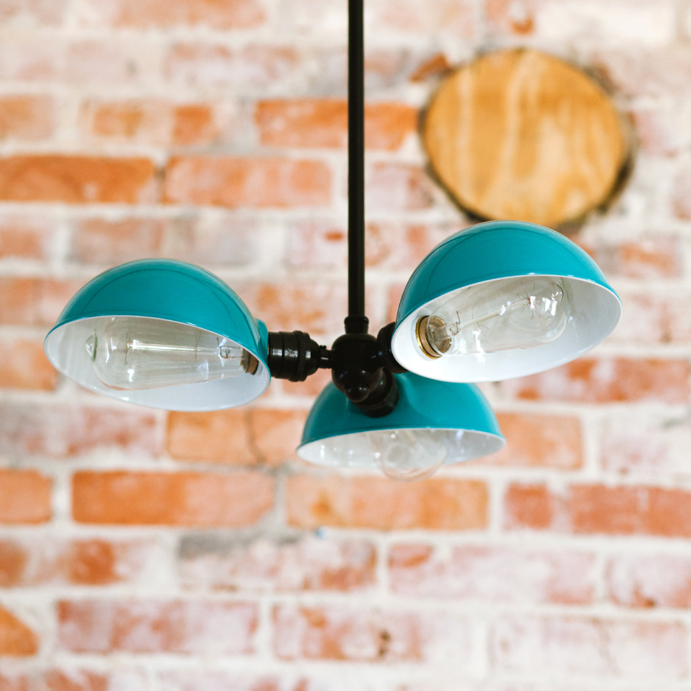 Parabolic 3-Light Chandelier