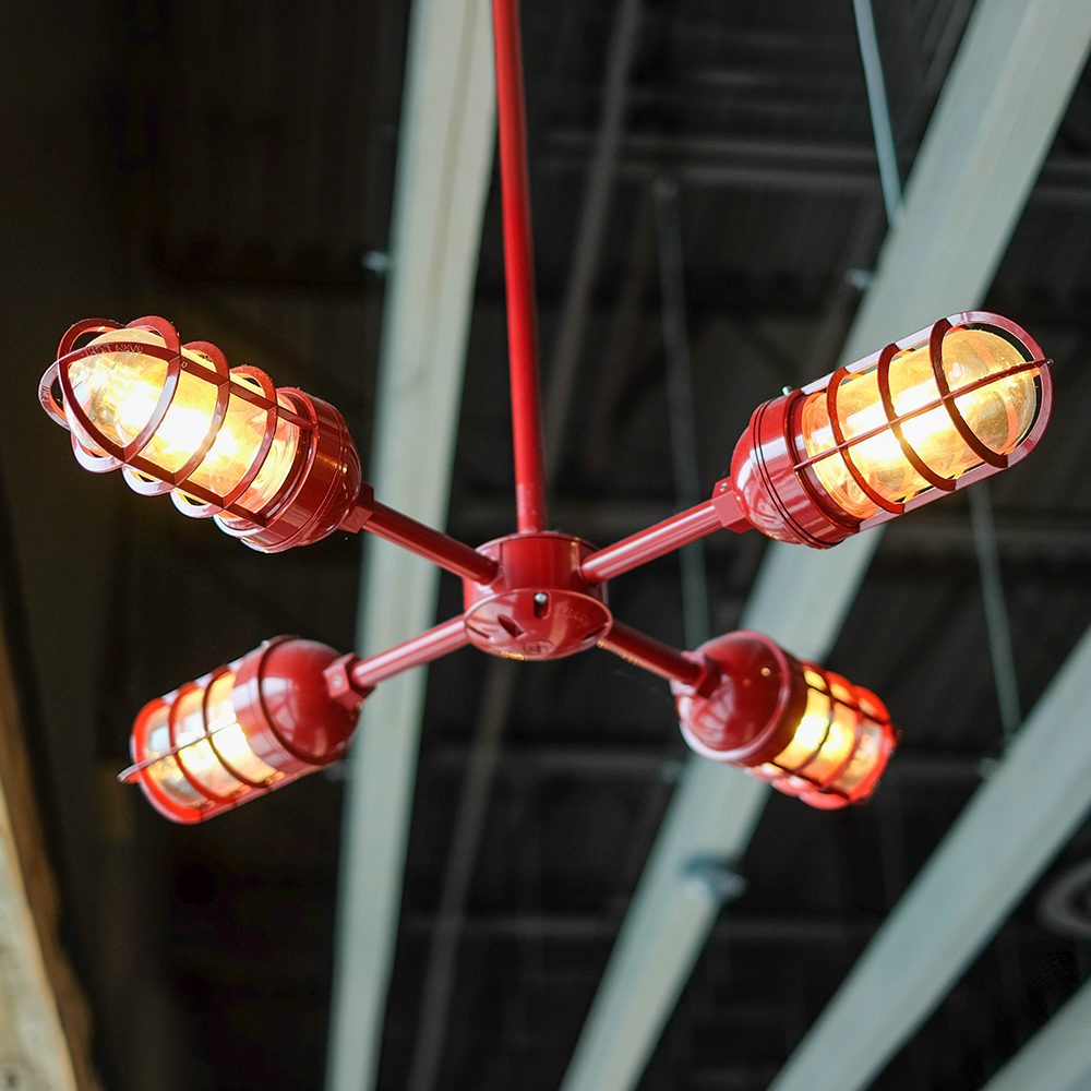 Sputnik 4-Light Chandelier