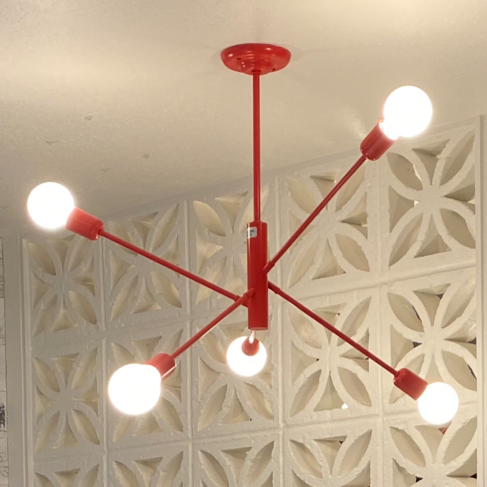 Downtown Minimalist 5-Light Chandelier