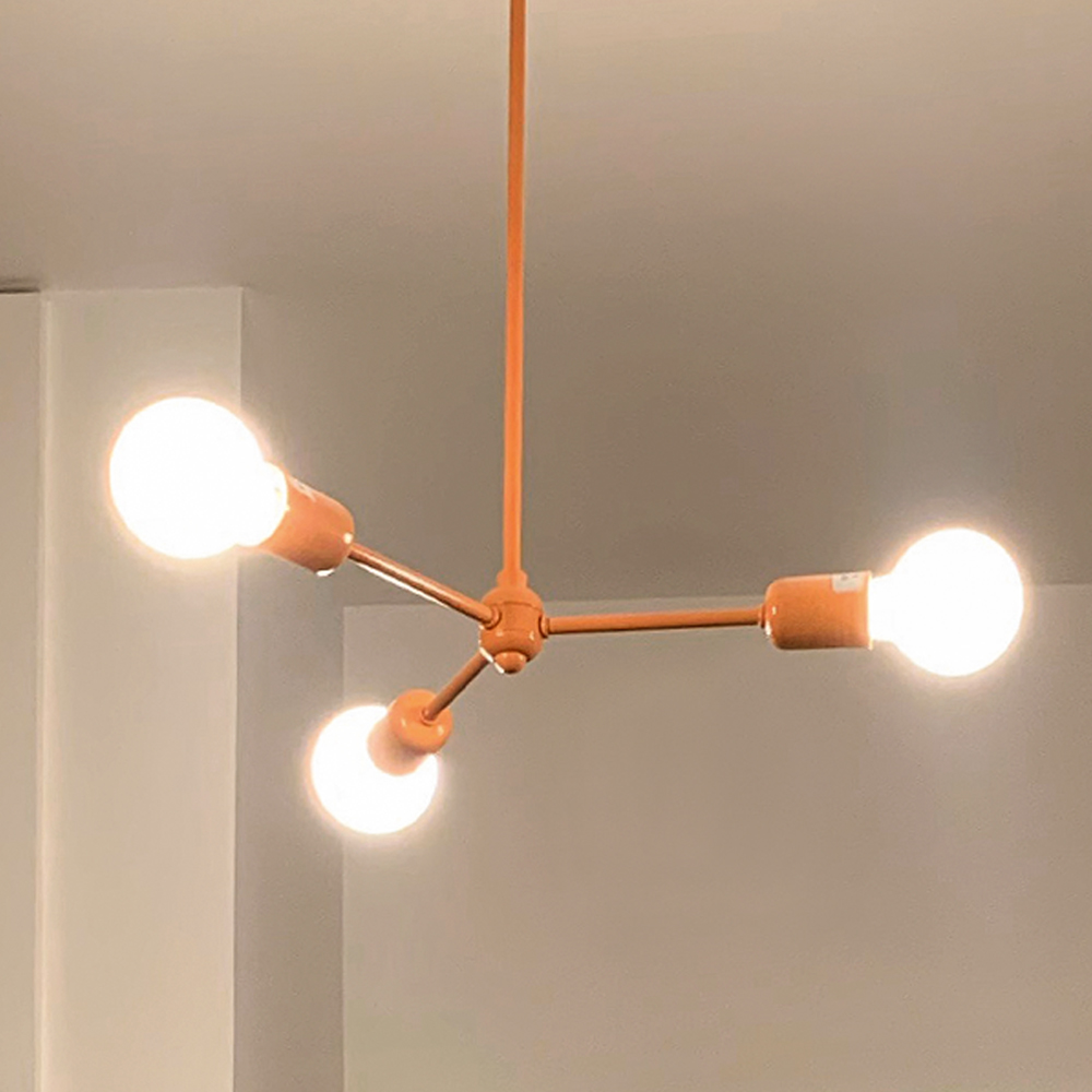 Downtown Minimalist 3-Light Chandelier