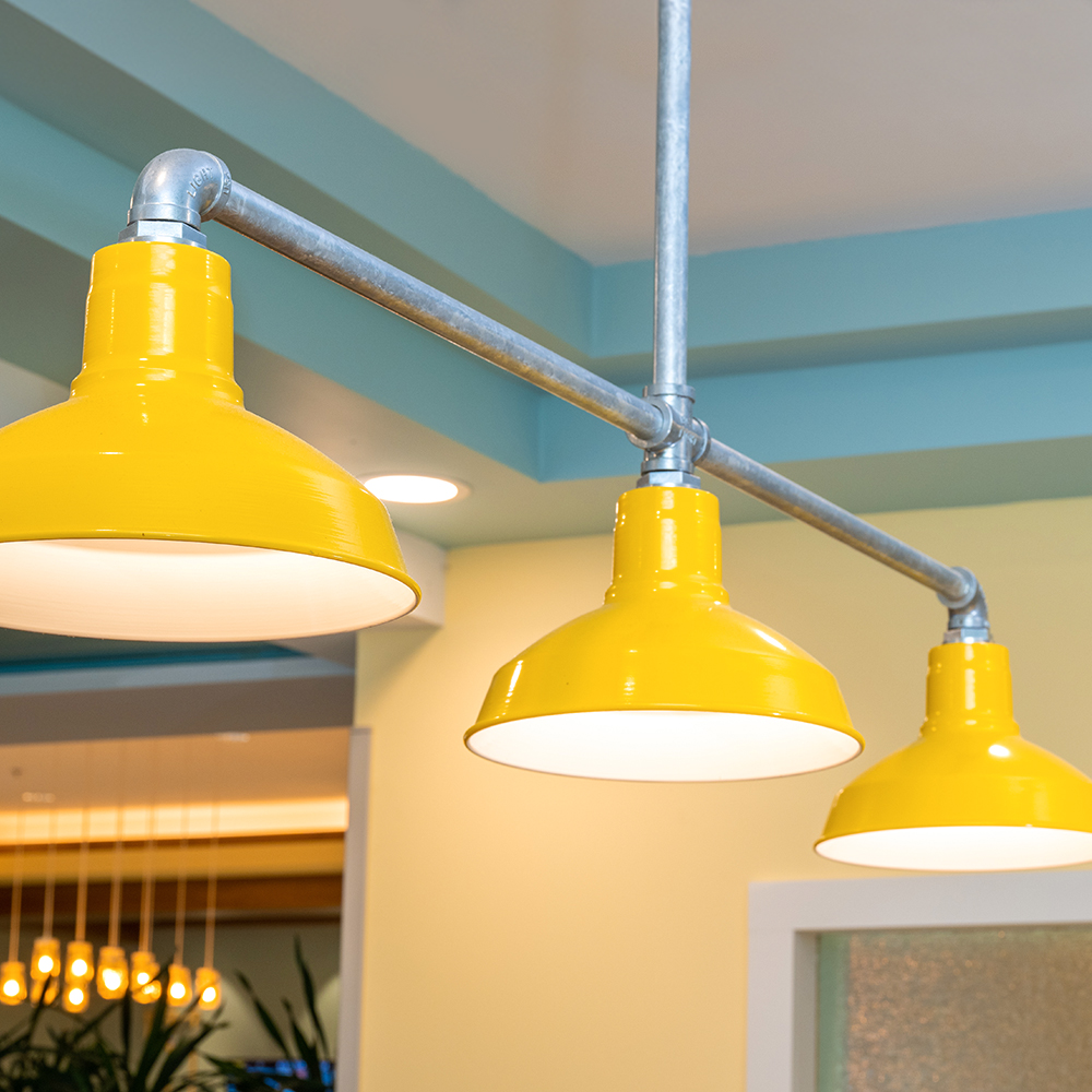 Dino 3-Light Stem Mount Pendant Light