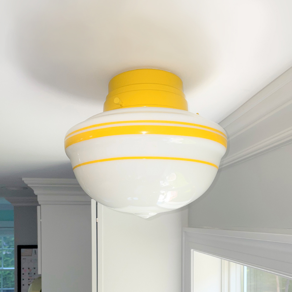 Acorn Schoolhouse Flush Mount Light