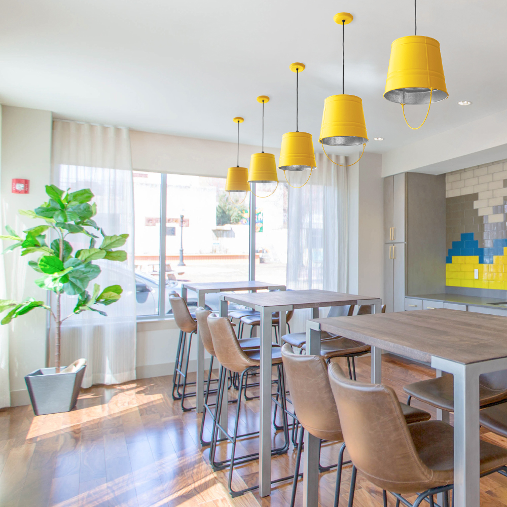 Bucket Cord Pendant Light