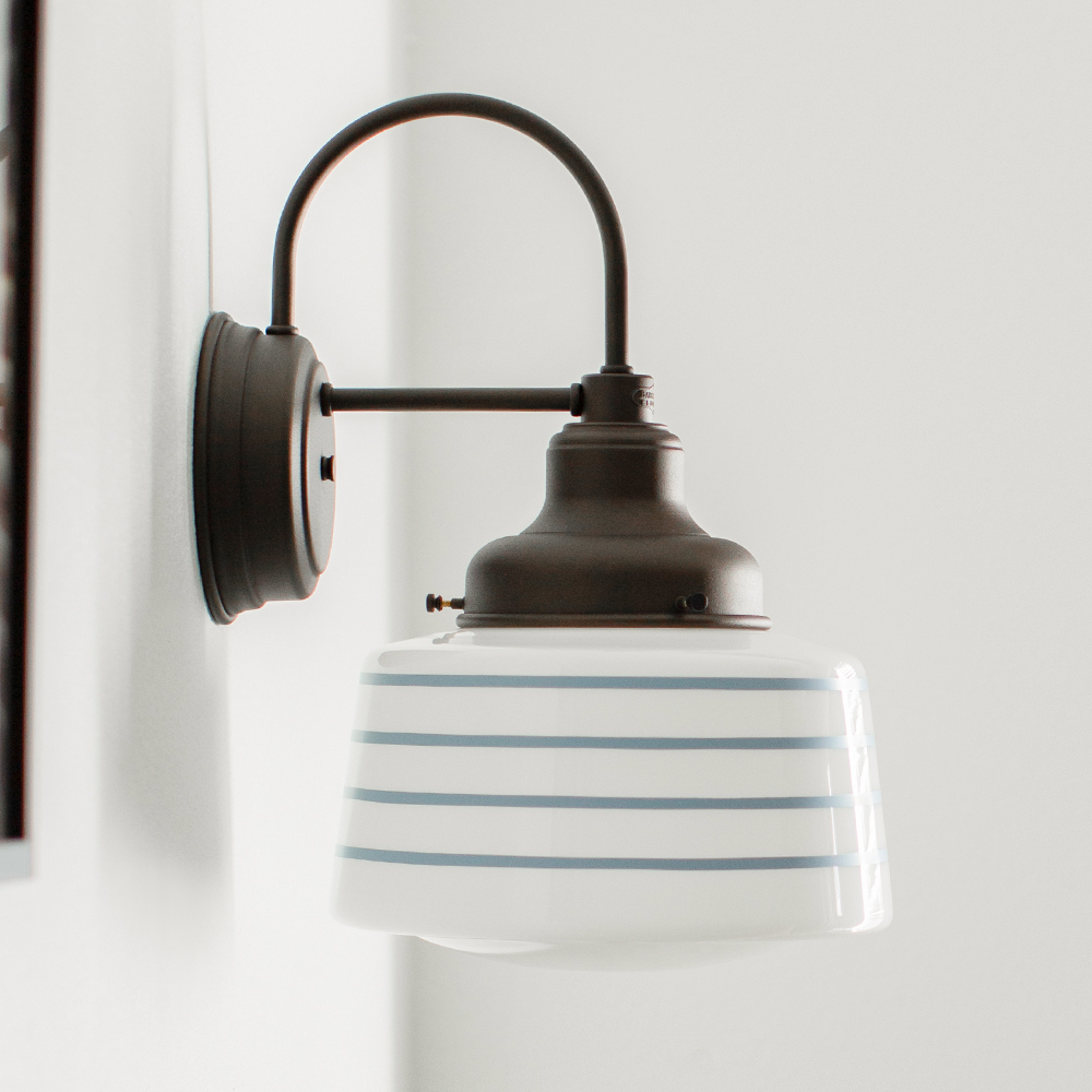 Drum Schoolhouse Wall Sconce