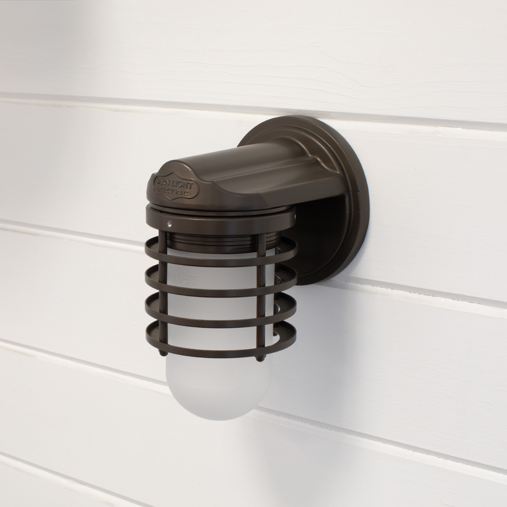 Static Industrial Ring Wall Sconce