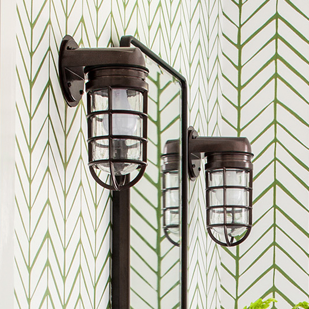 Industrial Static Wall Sconce