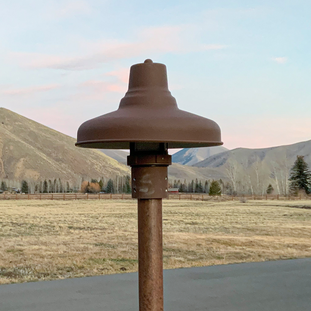 Union Industrial Guard Post Mount Light