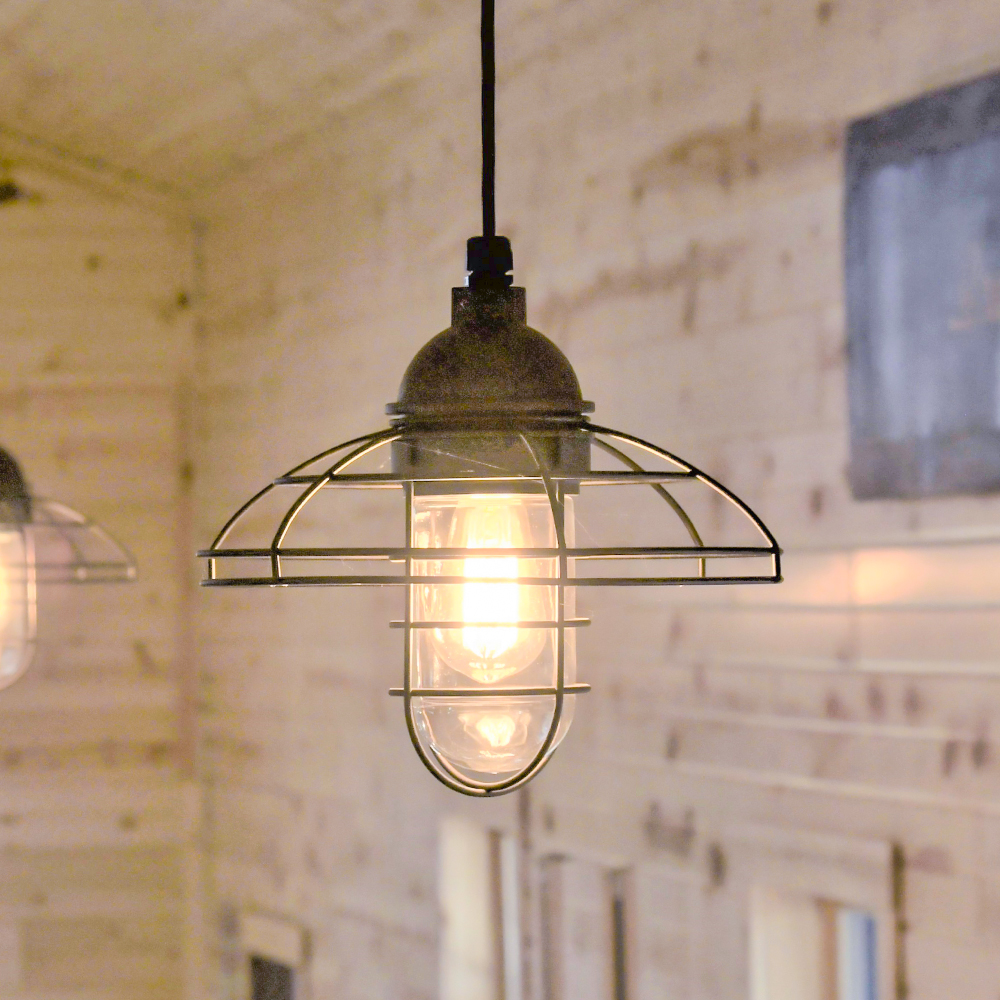 Blue Collar Cord Pendant Light