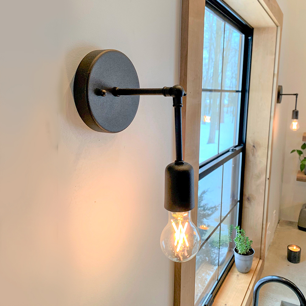 Downtown Minimalist Adjustable Sconce