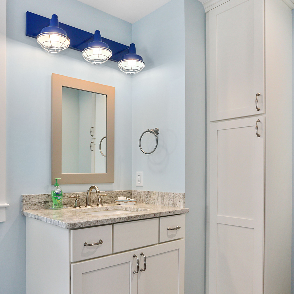 Austin Triple Straight Arm Vanity Light 