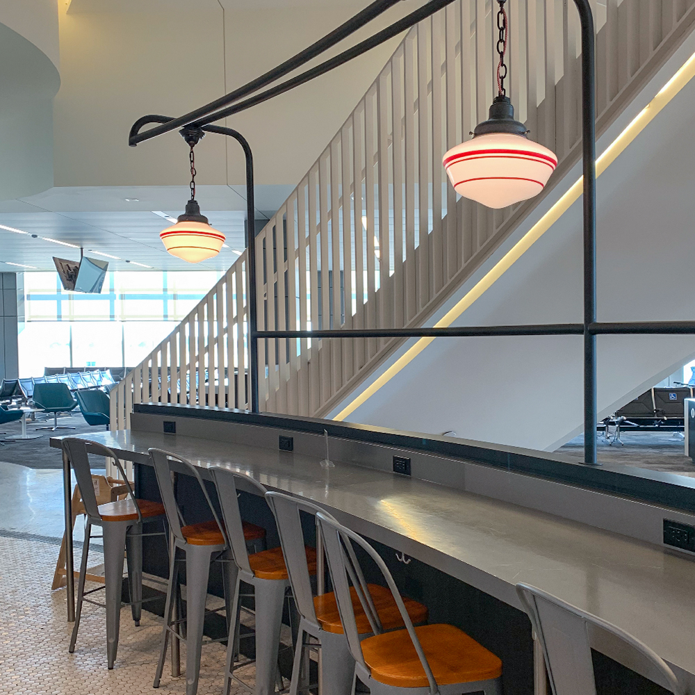 Primary Schoolhouse Chain Pendant Light