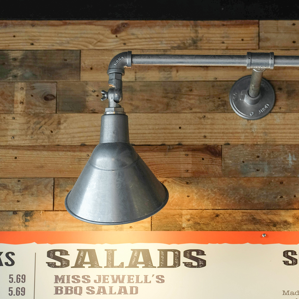 Dual Arm Fire Chief Sign Light