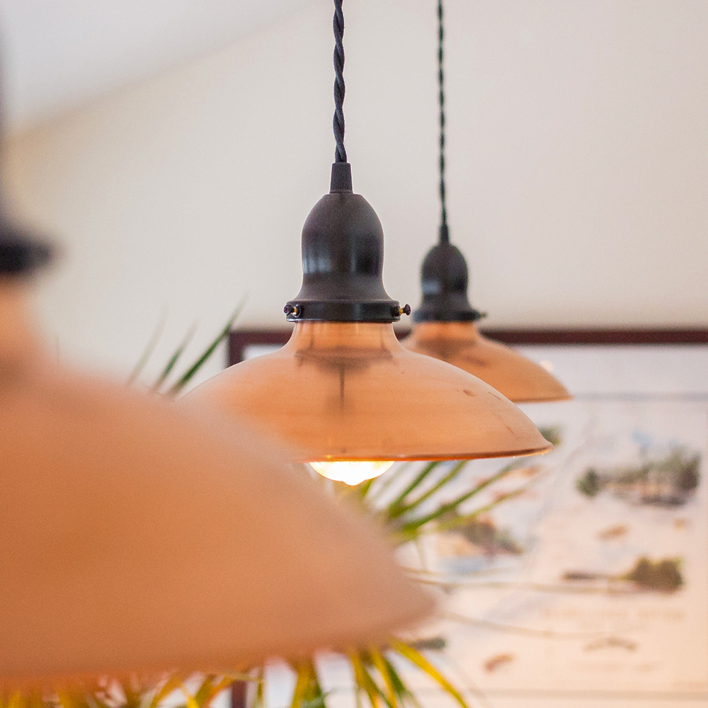 Sinclair Spoke Top Cord Pendant 