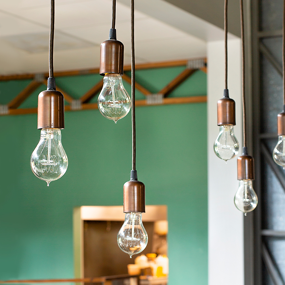 Downtown Minimalist Cord Pendant Light