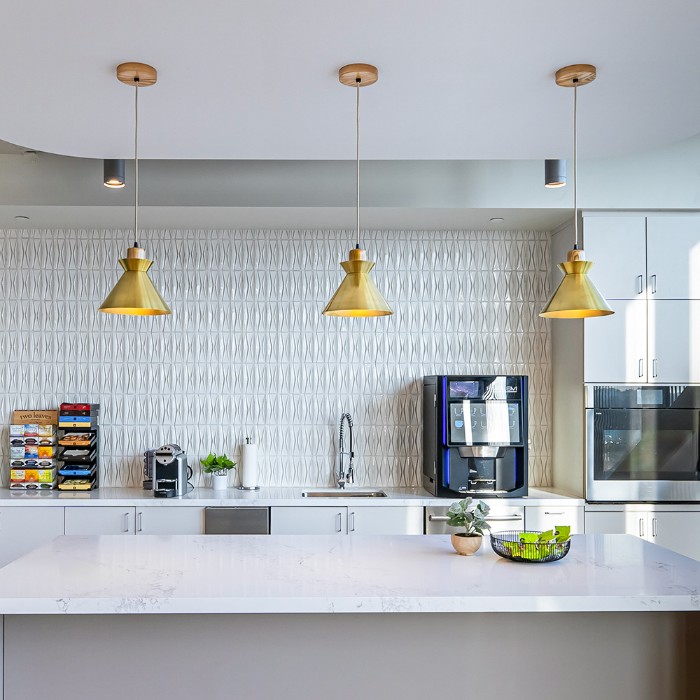 Manhattan Wooden Top Cord Pendant Light