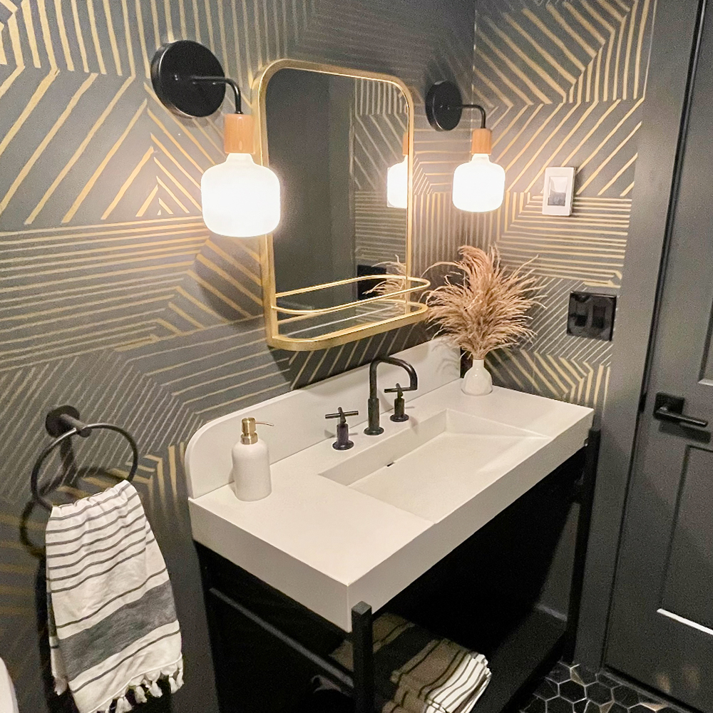 Downtown Minimalist Wooden Socket Wall Sconce